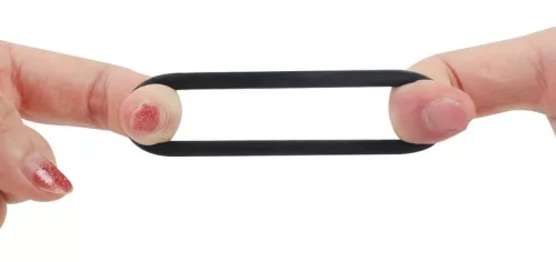 3 darabos Dick Stretch Black Cockrings készlet
