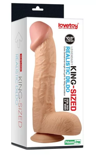 10.5" Legendary King-Sized  Realistic Dildo