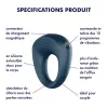 Cockring vibráló Satisfyer Plus 2,5 cm