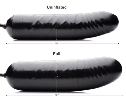 Fújható dildo INFLAT XL 29 x 7,5 cm