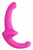 Pánt nélküli strap-on dildo - Rózsaszín