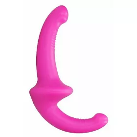 Pánt nélküli strap-on dildo - Rózsaszín