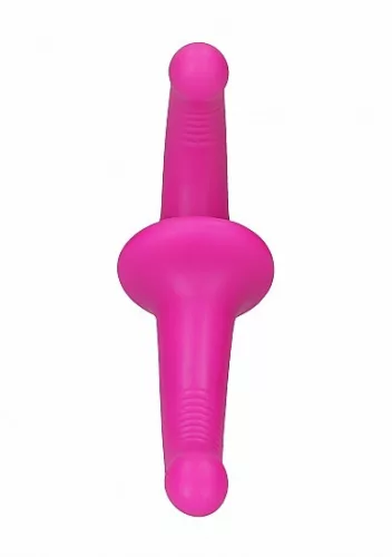 Pánt nélküli strap-on dildo - Rózsaszín