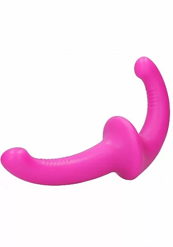 Pánt nélküli strap-on dildo - Rózsaszín