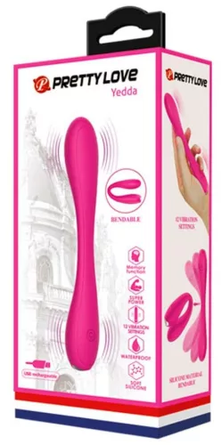 Vibro Yedda Pretty Love 17 x 2,7 cm Rose