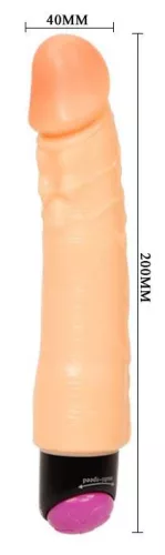 BAILE - RUGALMAS, VALÓSÁGHŰ VIBRÁTOR 25 CM