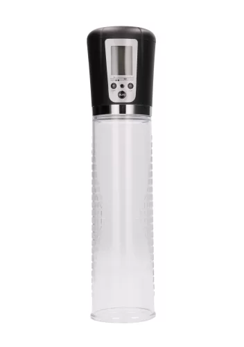 Automatikus péniszpumpa LCD kijelzővel 20 x 6 cm