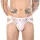 Alacsony csipkés tanga Jock White-XL