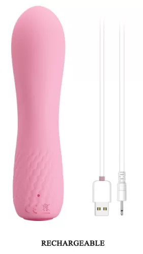 Vibro Alice Curve 12 x 3 cm Rózsaszín