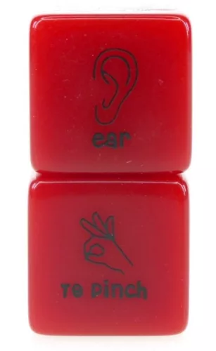 Szexjáték dobókockák x2