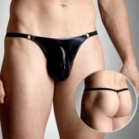 Férfi tanga LACK Black