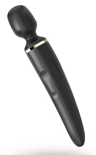 Wand-er Women Massager Black - Fej 78mm