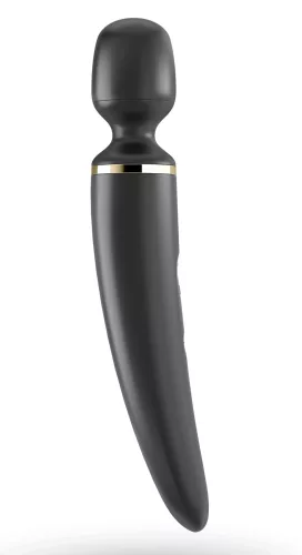 Wand-er Women Massager Black - Fej 78mm