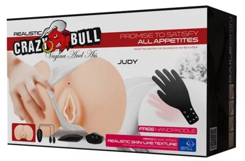 Crazy Bull Judy Vibráló Fenék Maszturbátor