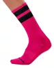 Edzőzokni – pink-fekete színkombinációban-L/XL