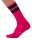 Edzőzokni – pink-fekete színkombinációban-L/XL