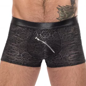Boxer Zip Tasak, Fekete