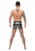 Sexy Boxer IRON CLAD fekete-ezüst-S