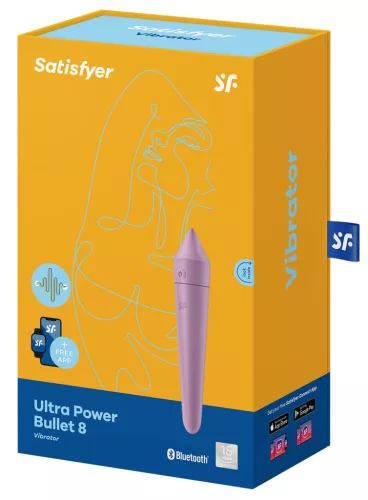 SATISFYER - ULTRA POWER BULLET 8 LILAC