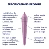 SATISFYER - ULTRA POWER BULLET 8 LILAC
