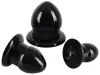 3 darabos mini fat black plugs csomag