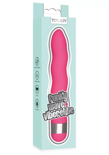 Vibro Funky Wave 15 x 3cm Pink