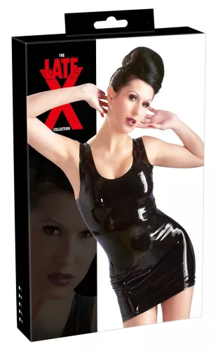 Irina Wetlook Latex Ruha - Fekete-L