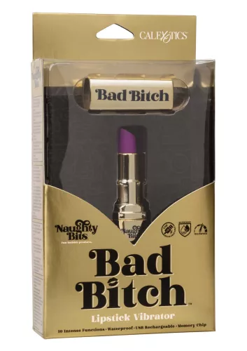 Vibro rúzs Bad Bitch 7,5 cm lila