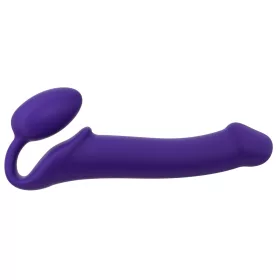 Dildo Plug STRAP-ON-ME Hajlítható L 16 x 3,7 cm Lila