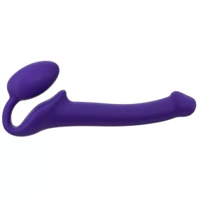 Dildo Plug STRAP-ON-ME Hajlítható S 15 x 3,5 cm Lila