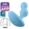 Deep Diver Satisfyer csatlakoztatott rezgő dugó 9 x 3,2 cm