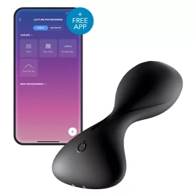 SATISFYER - TRENDTEREMTŐ REZGŐ DUGÓ ALKALMAZÁS FEKETE