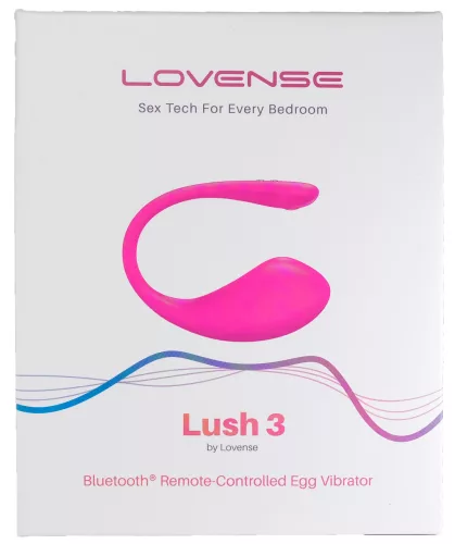 Rezgő tojás összekötött Lush 3 Lovense 7 x 3,7 cm