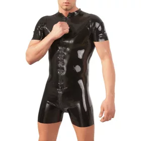 Latex rövid overál-XL