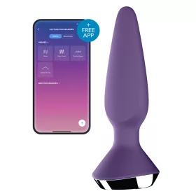   Vibráló anális dugó csatlakoztatva Ilicious 1 Satisfyer 10 x 3cm Lila