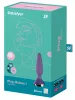 Vibráló anális dugó csatlakoztatva Ilicious 1 Satisfyer 10 x 3cm Lila