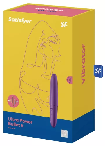 SATISFYER - ULTRA POWER BULLET 6 PURPLE