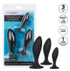 3 szilikon dugós készlet Curve Kit Black