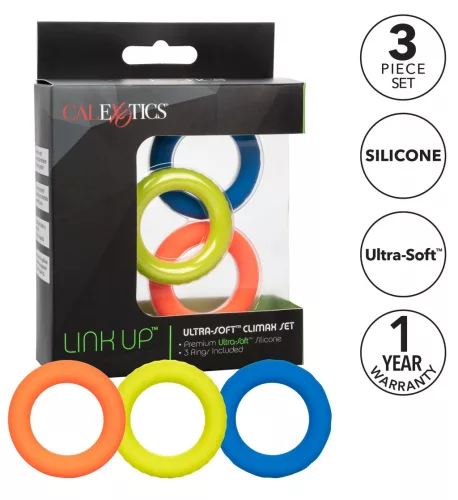 3 Link Up Climax 38mm-es kakasgyűrű készlet