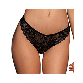 ZOE Lace bugyi fekete