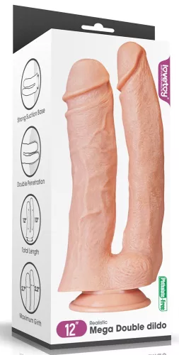 12'' Realistic Mega Double Dildo