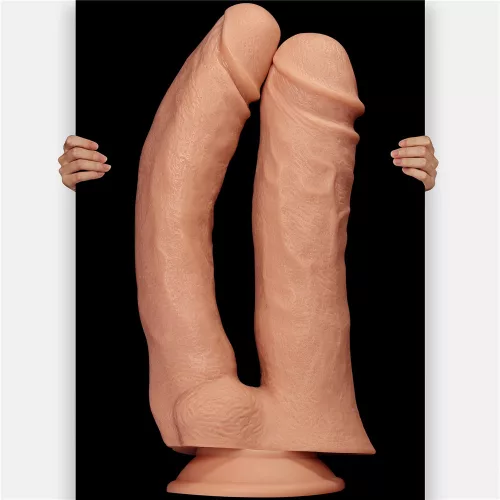 12'' Realistic Mega Double Dildo
