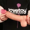 10" Dual Layer Platinum Silicone Cock