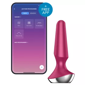SATISFYER - PLUG ILICIOUS 2 PLUG VIBRÁTOR BERRY