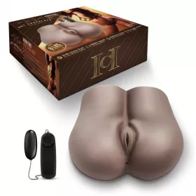   Fuck Me Deep Vagina and Anus Brown rezgő realisztikus maszturbátor
