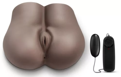 Fuck Me Deep Vagina and Anus Brown rezgő realisztikus maszturbátor