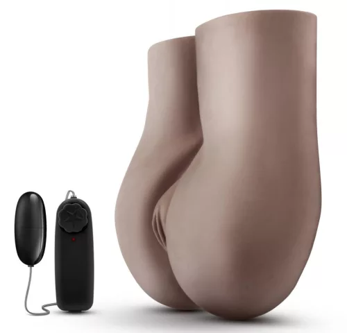 Fuck Me Deep Vagina and Anus Brown rezgő realisztikus maszturbátor