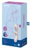 Vibro Rabbit kapcsolt Hot Lover Satisfyer 20 x 3cm ezüst