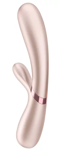 Vibro Rabbit kapcsolt Hot Lover Satisfyer 20 x 3cm ezüst