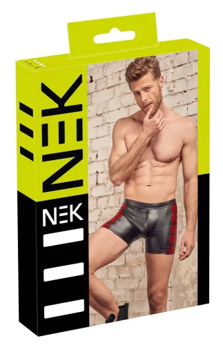 VEGA Long Boxer Fekete-Vörös-XL
